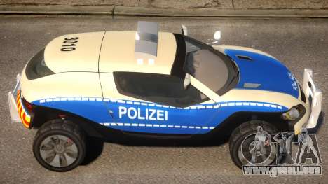 VW Concept T German Police Car para GTA 4