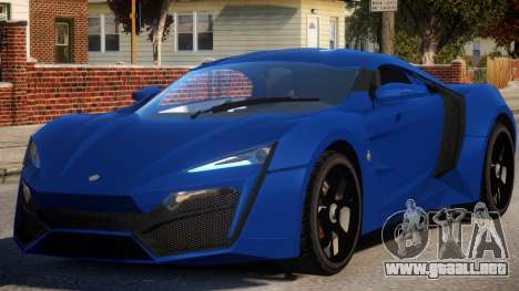 Lykan HyperSport V1 para GTA 4