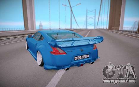 Nissan 370z para GTA San Andreas