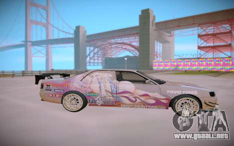 Nissan Skyline GT-R R34 Toyota Chaser para GTA San Andreas