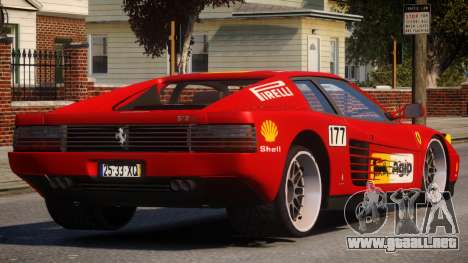 ViP Ferrari 512 TR PJ3 para GTA 4