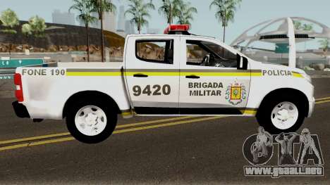 Chevrolet S-10 Brazilian Police para GTA San Andreas