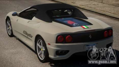 2000 Ferrari 360 Spider V1.3 para GTA 4
