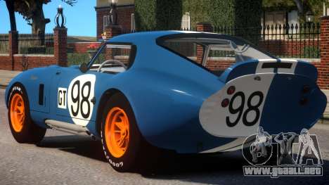 1965 Shelby Cobra PJ3 para GTA 4