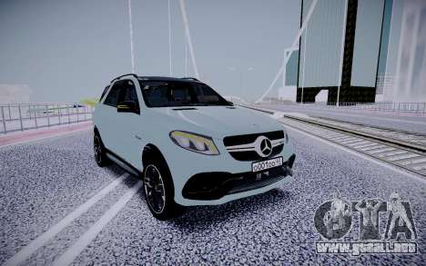 Mercedes-Benz GLE 63S para GTA San Andreas