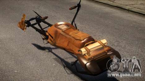 Star Wars Speeder Bike V 2.1 para GTA 4