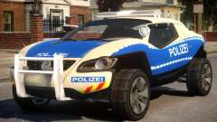 VW Concept T German Police Car para GTA 4