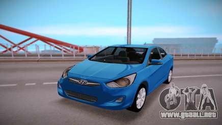 Hyundai Solaris Stock para GTA San Andreas