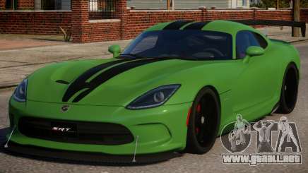 Dodge Viper 2013 PJ2 para GTA 4