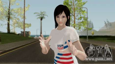 Kokoro United States Womens National Soccer Team para GTA San Andreas