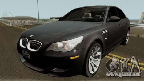 BMW M5 E60 2006 M SPORT para GTA San Andreas