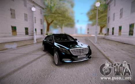Mercedes-Benz S600 W222 para GTA San Andreas