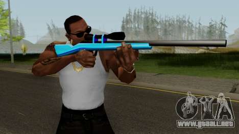 Sniper Rifle Blue para GTA San Andreas