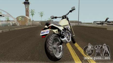 Pegassi Esskey GTA V para GTA San Andreas