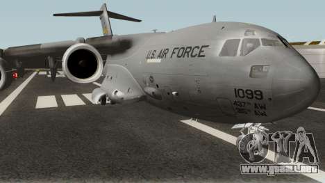 Boeing C-17A Globemaster III para GTA San Andreas