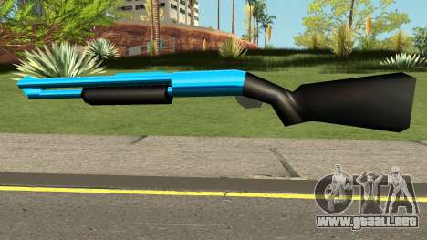 Chromegun Blue para GTA San Andreas