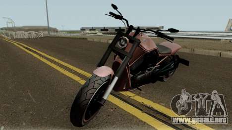 Western Nightblade & V-Rod Style GTA V para GTA San Andreas
