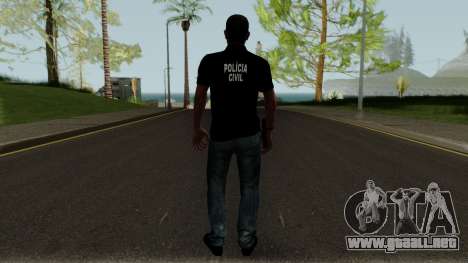 Skin Agent Policia Civil para GTA San Andreas