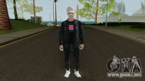 Skin Random 99 (Outfits Justin Bieber) para GTA San Andreas