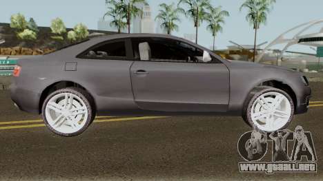 Audi S5 TR PLAKA 2008 para GTA San Andreas