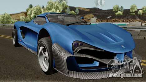 Grotti Turismo RX GTA V IVF para GTA San Andreas