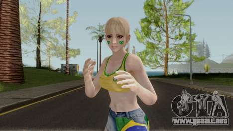 Mai Shiranui Brazil para GTA San Andreas