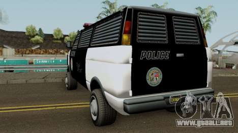 Police Transport Burrito GTA 5 para GTA San Andreas