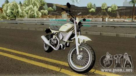 Pegassi Esskey GTA V para GTA San Andreas