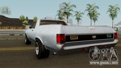 Chevrolet El Camino SS - MQ 1970 para GTA San Andreas