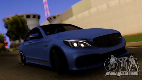 Mercedes-Benz C63S para GTA San Andreas