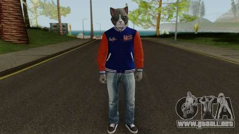 GTA Online Random Skin 7 Lonedigger Cat para GTA San Andreas