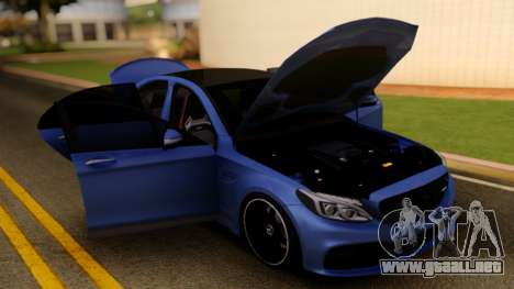 Mercedes-Benz C63S para GTA San Andreas