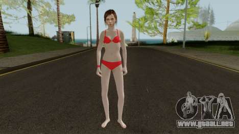 Ellie Langerie The Last of Us para GTA San Andreas