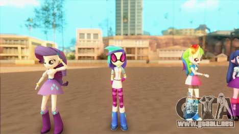 My Little Pony Equestria Girls Mod v1 para GTA San Andreas