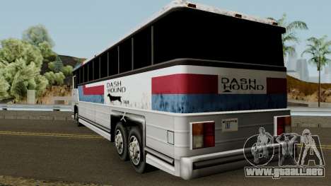 Beta Bus Dashound para GTA San Andreas