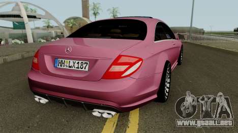 Mercedes-Benz CL65 AMG 2010 para GTA San Andreas