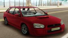 Subaru Impreza WRX Wagon Red para GTA San Andreas