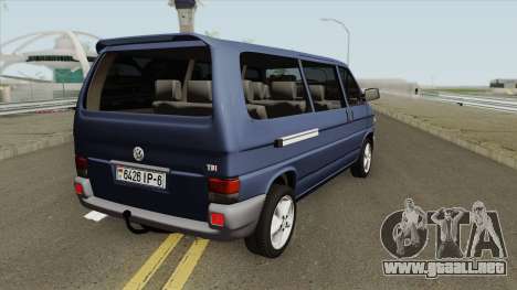 Volkswagen Caravelle T4 (Final) para GTA San Andreas