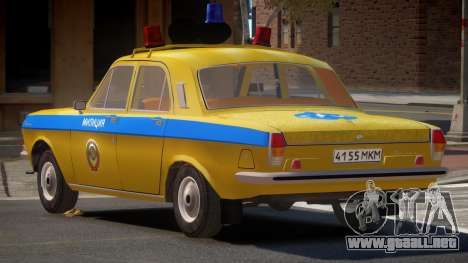 GAZ 24-01 Volga Police para GTA 4