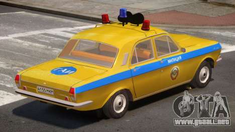 GAZ 24-01 Volga Police para GTA 4