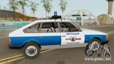 21418 AZLK Moskvich (Policía Municipal) para GTA San Andreas