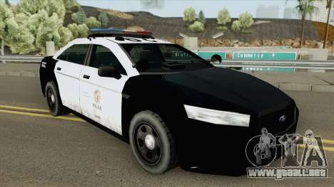 Ford Taurus LSPD (LAPD) 2014 para GTA San Andreas