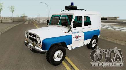 UAZ 3151 (Policía Municipal) para GTA San Andreas