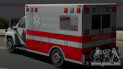 GMC C5500 Topkick 2008 Ambulance para GTA San Andreas