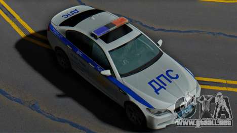 BMW M5 F10 SB de la policía de tráfico para GTA San Andreas