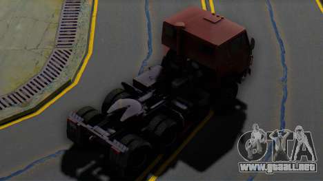 KAMAZ 5410 camión tractor para GTA San Andreas