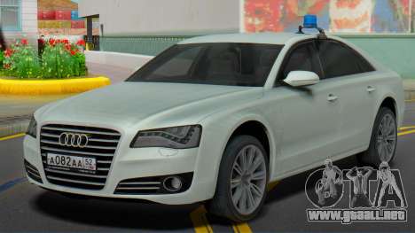 Audi A8 De 2013 la Administración de la región para GTA San Andreas