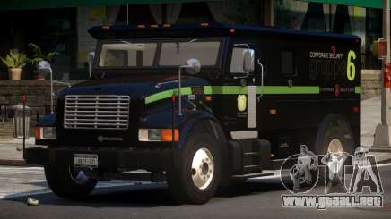 Navistar International 4700 Bank Armored Truck para GTA 4