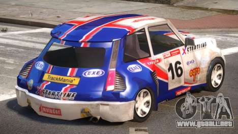 Rally Car from Trackmania PJ3 para GTA 4