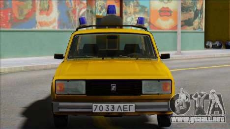 Vaz-2105 Policía Soviética 1982 para GTA San Andreas